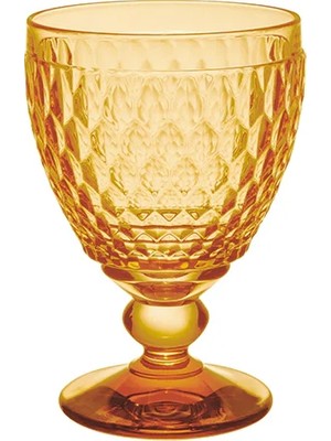 Vb Boston Colour Sarı Kristal Kırmızı Şarap Kadehi 132 mm VRH11-7332-0020