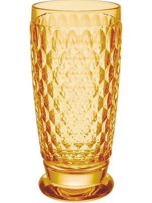 Vb Boston Colour Sarı Kristal Su Meşrubat Bardağı 162 mm VRH11-7332-0110