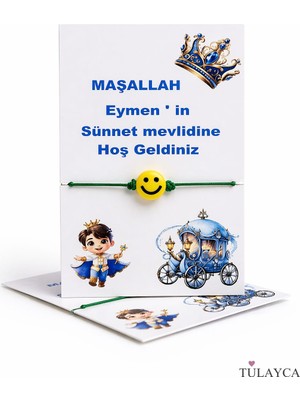 Nikah, Nişan, Kına, Düğün, Sünnet, Doğumgünü, Mevlid Hediye Kartlı Bileklikler 20 Adet