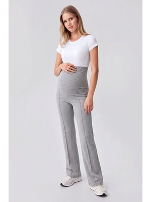 Artış Collection Düz Paça Ayarlanabilir Bel Jarse Esnek Viskoz Soft Hamile Pantolon VTP03
