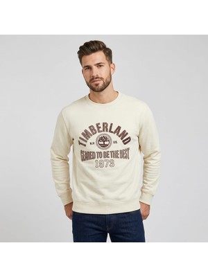 Timberland Tımberland Önü Nakış Baskılı Bisiklet Yaka Sweatshirt