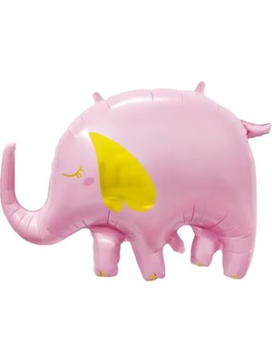 Le Mabelle Pembe Sevimli Fil Figür Parti Balonu