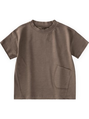 Cigit T-Shirt 1-8 Yaş Vizon