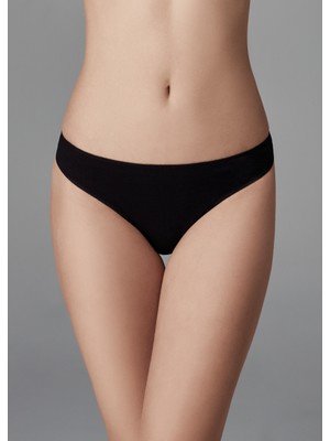 Dagi Kadın 3'Lü Slip Siyah %95 Cotton %5 Elestane Nefes Alabilir Kumaş