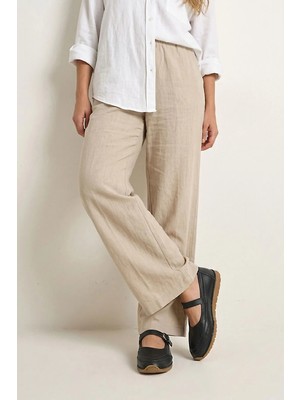 Ziya, Kadın Hakiki Deri Babet 1611061ZRC5 Siyah