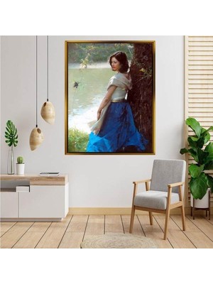Giyense Altın  Çerçeveli Tablo SS416