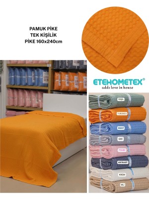 Etehometex Havuzlu Pike Tek Kişilik 160X240CM