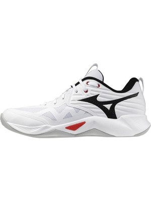 Mizuno Wave Momentum Pro Unisex Voleybol Ayakkabısı Beyaz / Siyah