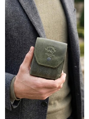 Willpolo Hakiki Naturel Dana Derisi Unisex Viral Cüzdan Kartlık