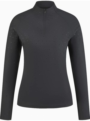 Pikeur Selection 1322 Taş Detaylı, Lüks  Fermuarlı Spor Kadın Sweatshirt
