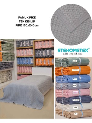 Etehometex Havuzlu Pike Tek Kişilik 160X240CM