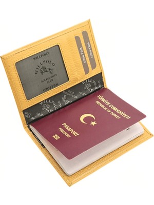 Willpolo Hakiki Deri Pasaport Kılıfı Pasaportluk