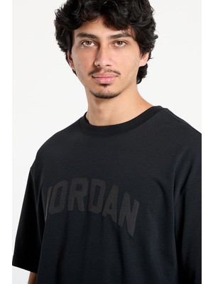 Nike Jordan Flight Essentials Men's T-Shirt Pamuklu Erkek Tişört Siyah