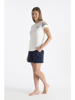 U.s. Polo Assn. 20190 Kadın Şort Pijama Takım
