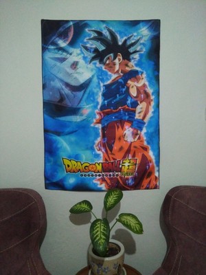 Özgürce Eğlenceli Dragon Ball Temalı Renkli Duvar Halısı, Dekoratif ve Şık Tasarım