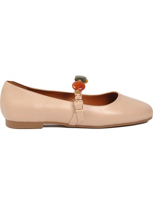 Ayakmod Bej Hafif Kadın Babet 312547 Z