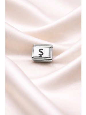 Norino Ş Harfli Charm | Paslanmaz Çelik Harf Charm | Kişiye Özel Bileklik Aksesuarı