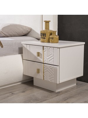 Edsy Home Elegance 2 Çekmeceli Komodin