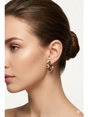 Tılsım Accesories Mineli Küpe