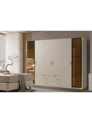 Doressa Fold 6 Kapılı Gardırop