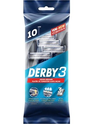 3 Adet Derby 3 10'lu Poşet