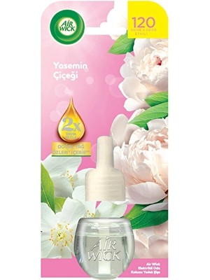 4 Adet Air Wick Elektrikli Kit Yedek Yasemin Çiçeği 9 ml