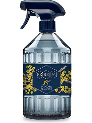 Pereja Mimoza Oda Spreyi 500 ml Asimetrik Çerezlik Aksesuar ile Ferahlatıcı Koku