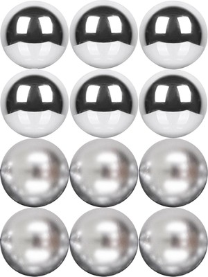 Mistique Home Cici Top 4 cm Gümüş 12'li