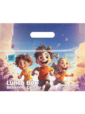 2 Adet  Magic Cool Bag Lunch Box Gıda Poşeti