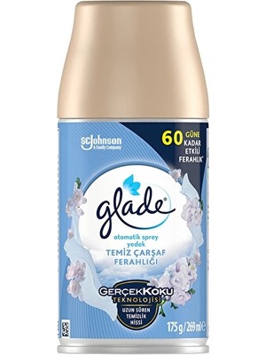 4 Adet Glade Otomatik Sprey Yedek Clear Lınen 269 ml