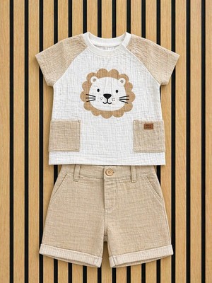 NerKids Erkek Çocuk Aslanlı Takım