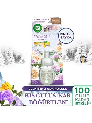 Air Wick Kış Masalı 19 ml Elektrikli Oda Kokusu Asimetrik Çerezlik Malzeme ile Şık Aksesuar