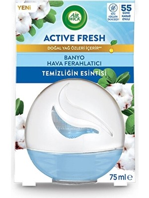 4 Adet   Air Wick Oda Kokusu Decosphere Temizliğin Esintisi 75 ml