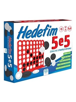 4 Adet   Hedefim 5 E 5 Zeka ve Strateji Oyunu
