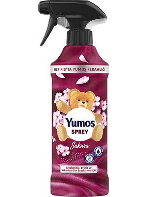 4 Adet   Yumoş Oda Kokusu Sprey 450 ml Sakura