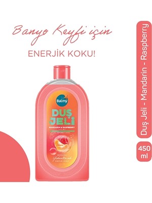 2 Adet Balmy Mandarin Raspberry Duş Jeli 450 ml