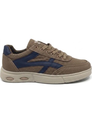 Clodi Premium Keten Dokulu Erkek Günlük Sneaker - Jean Kombin Dakırs Ayakkabı