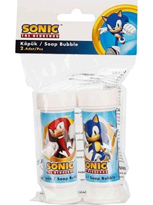4 Adet   Balonevi Sonic Köpük Balon 2'lı