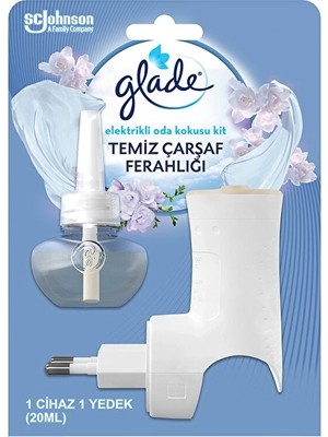 4 Adet Glade Elektrikli Kit Oda Kokusu Temiz Çarşaf Ferahlığı