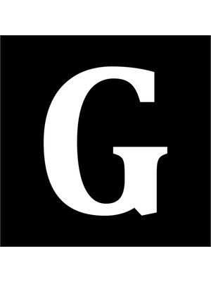 Özgürce Kendin Yap Duvar Tablosu A Harfi, Dekoratif ve Şık Tasarım