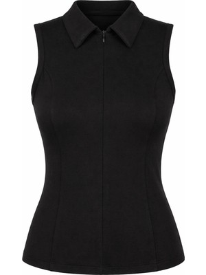 Trender Basic Siyah Kadın Bluz 6686