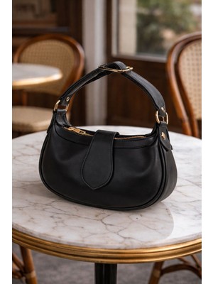 Senel Collection  Mini Kapaklı El ve Omuz Çantası