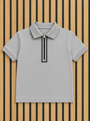 NerKids Erkek Çocuk Fermuarlı T-Shirt
