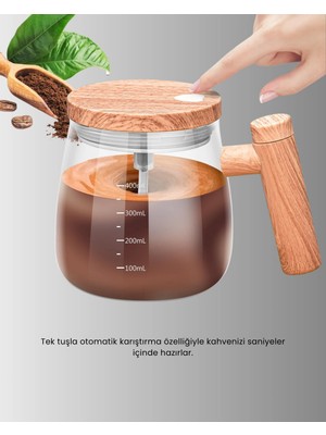 Sora Home Isıtıcılı Manyetik Karıştırıcı Kupa – 400 Ml, C Tipi Şarjlı, Akıllı Tasarım