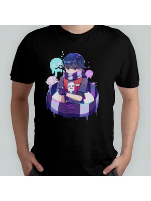 Pixxa Brawl Stars Edgar Unisex %100 Pamuklu Bisiklet Yaka T-Shirt Model 2