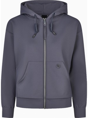 Pikeur Athleisure Oversize 8282 Lüks Kapüşonlu Kadın Sweat Ceket