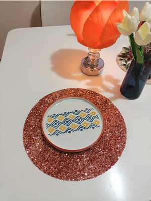 Özgürce Şık 6 Kişilik Rose Gold Amerikan Servis Takımı, Zarif ve Modern Tasarım