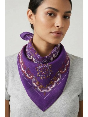 Petek Aksesuar Batik Desenli Bandana