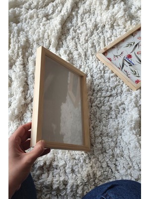 Özgürce Değiştirilebilir Ahşap Çerçeve, Kanallı, Tek Parça, Önü Korumalı