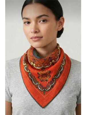 Petek Aksesuar Batik Desenli Bandana